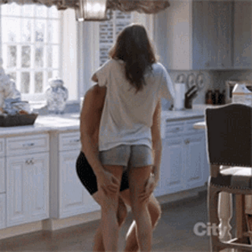 Romantic Hug Morning Breakfast Kiss GIF