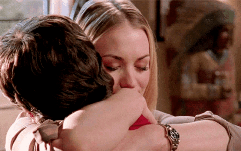 Romantic Hug Sarah Walker Charles Bartowski Chuck GIF