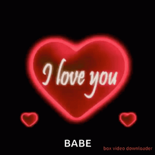 Romantic I Love You Pumping Heart GIF