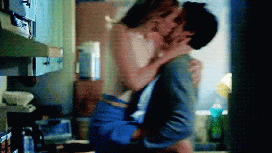Romantic Kiss Jughead Betty Riverdale GIF