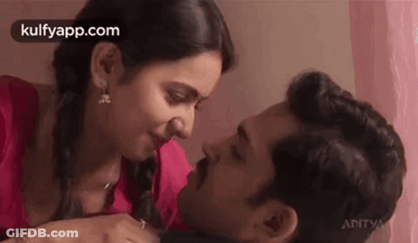 Romantic Love By Laying Together GIF