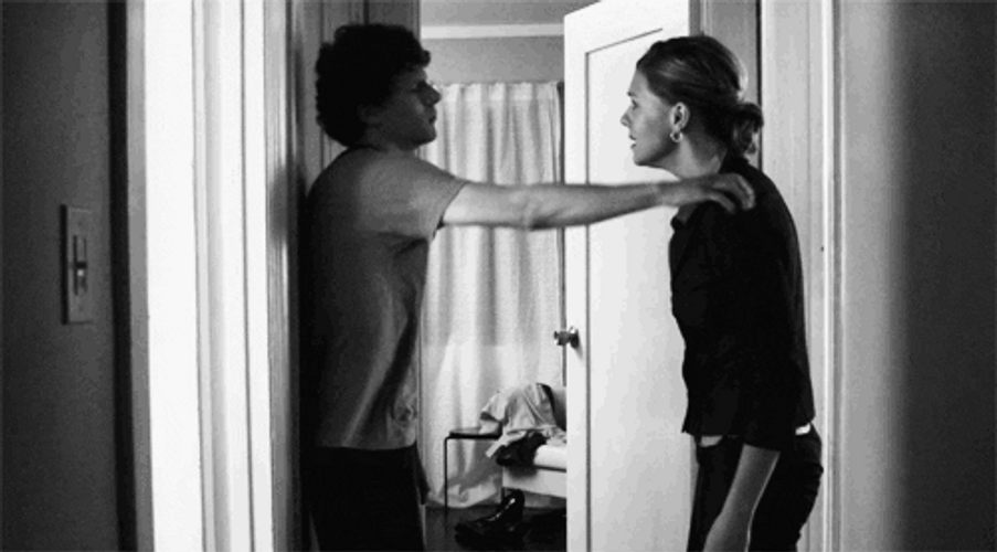 Romantic Love Of Kissing Couple GIF