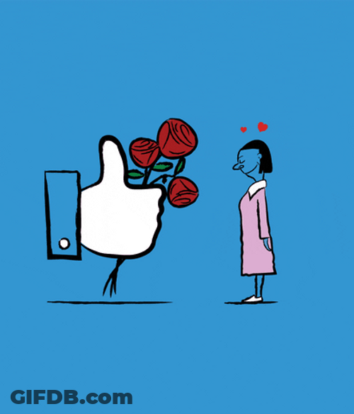 Romantic Relationship Animated Love Proposal GIF