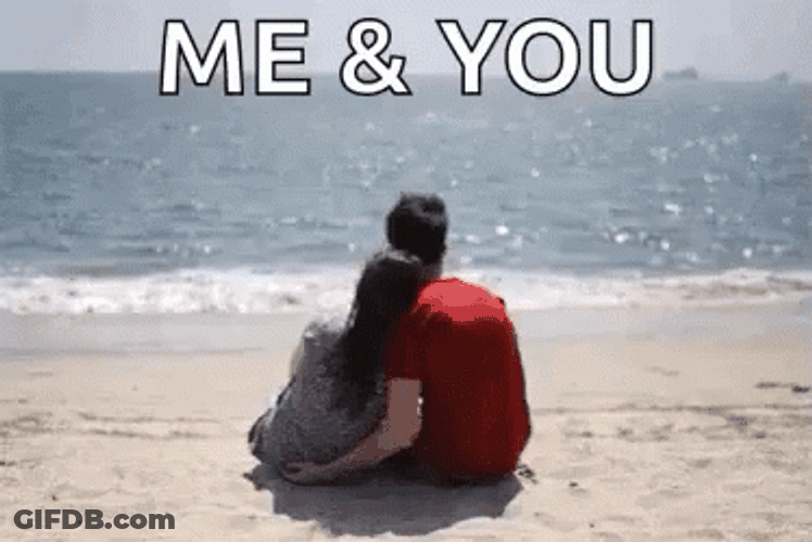 Romantic Relationship Couple Love Beach GIF
