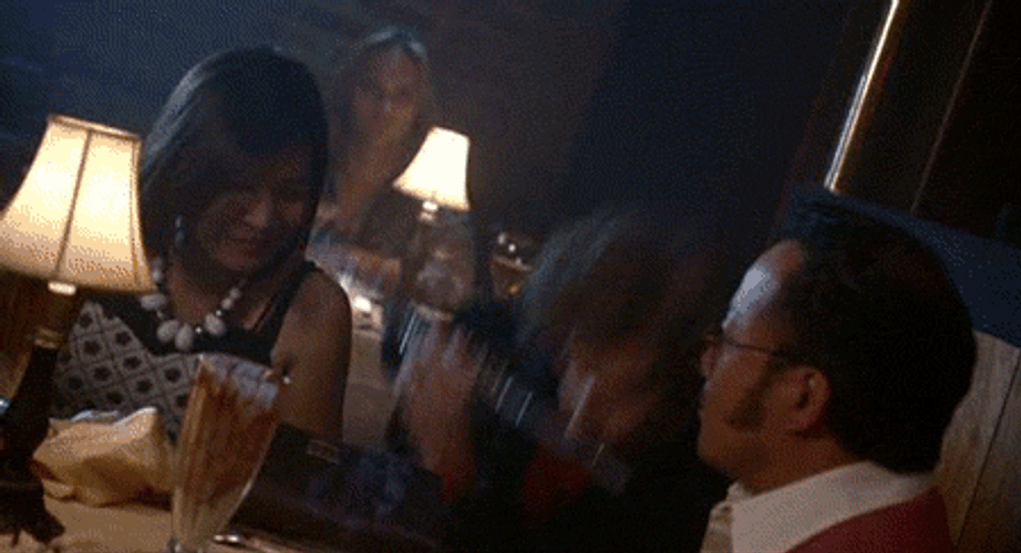 Ron Burgundy Popping Out Of Nowhere Flute Anchorman GIF
