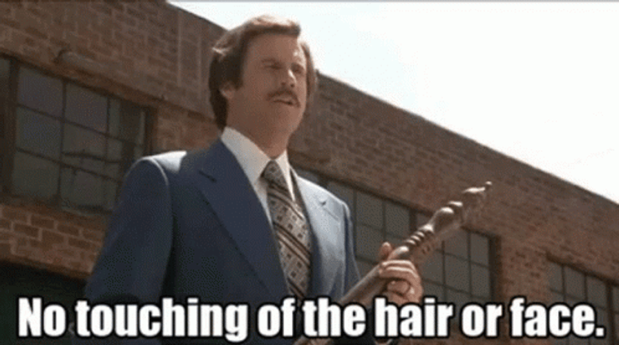 Ron Burgundy Will Ferrell Funny Scene Anchorman GIF