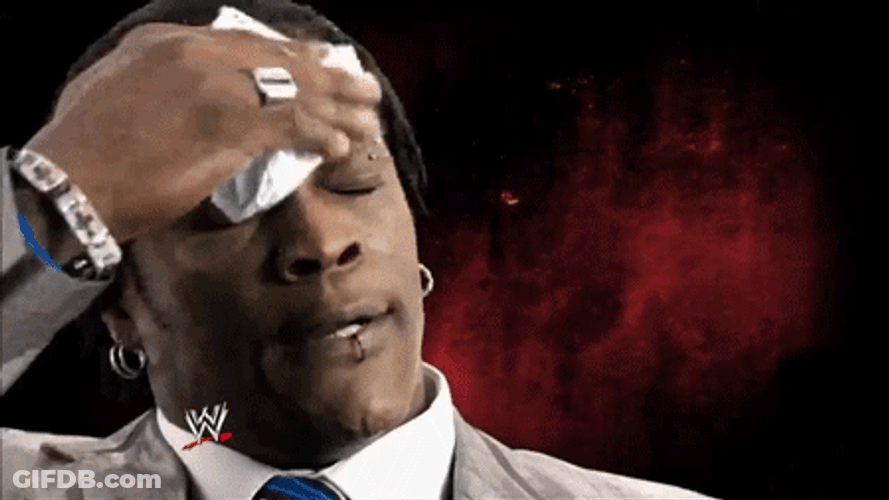 Ron Killings Shocked Meme Wiping Forehead GIF
