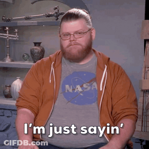 Ron Ogden Just Saying GIF