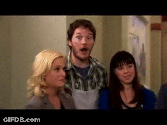 Ron Swanson Cute Puppy Kiss GIF