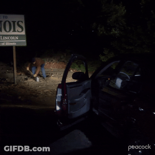 Ron Swanson Night Digging Parks And Recreation GIF