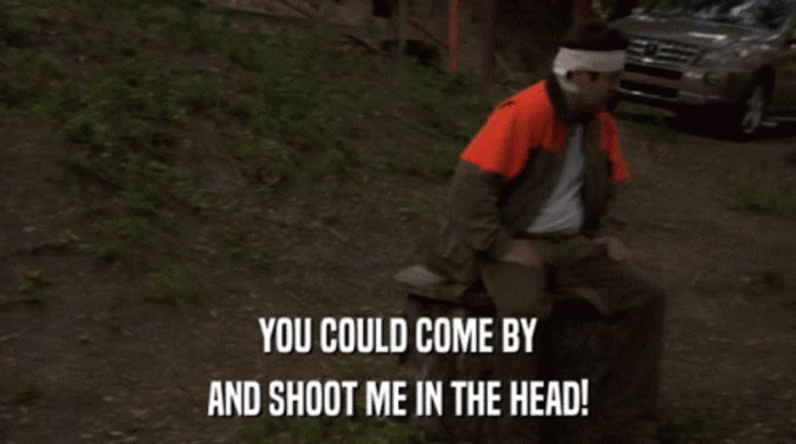 Ron Swanson Shoot Me In The Head GIF