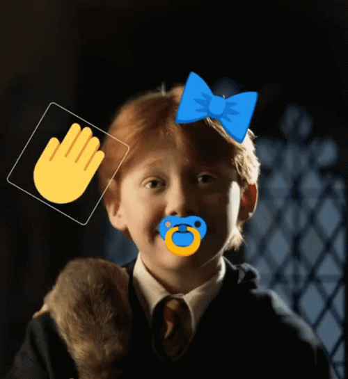 Ron Weasley Baby Edit GIF