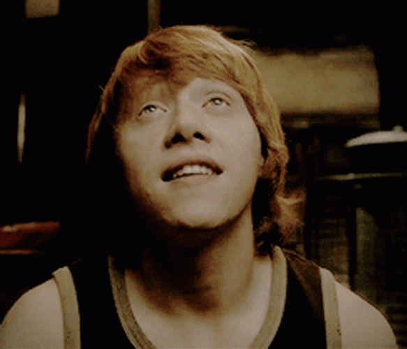 Ron Weasley Dreaming GIF