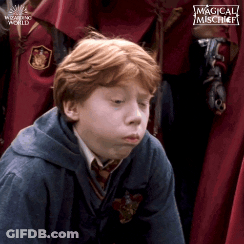 Ron Weasley Funny Vomit GIF