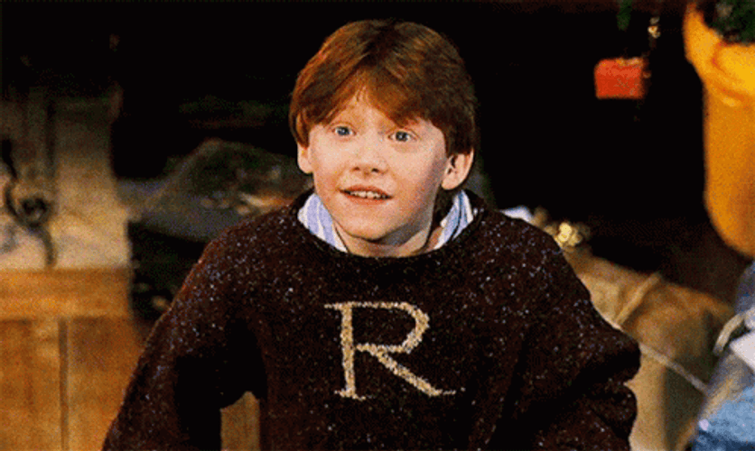 Ron Weasley Happy Kid GIF