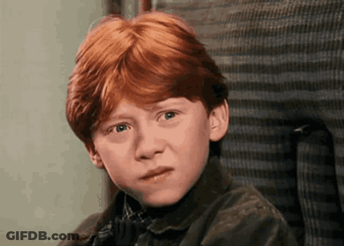 Ron Weasley Harry Potter GIF