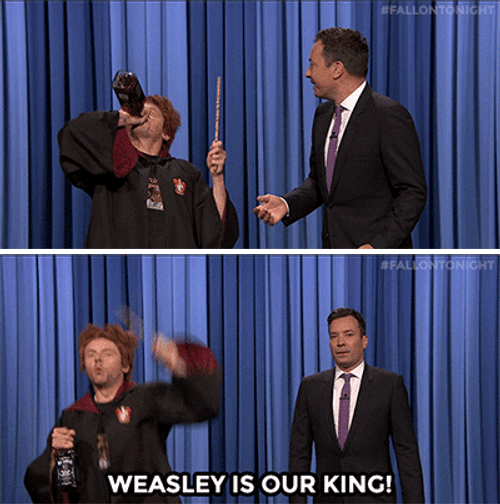 Ron Weasley Jimmy Fallon GIF