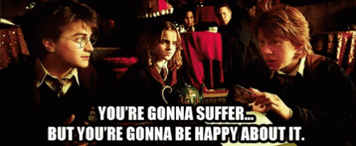 Ron Weasley Suffer GIF