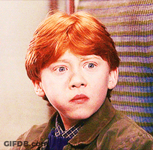Ron Weasley Surprised GIF