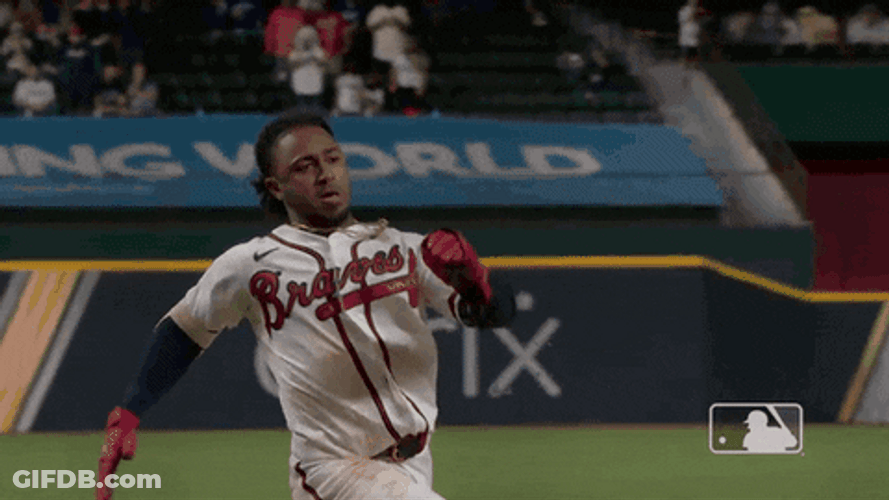 Ronald Acuña Jr Coming In Hot GIF