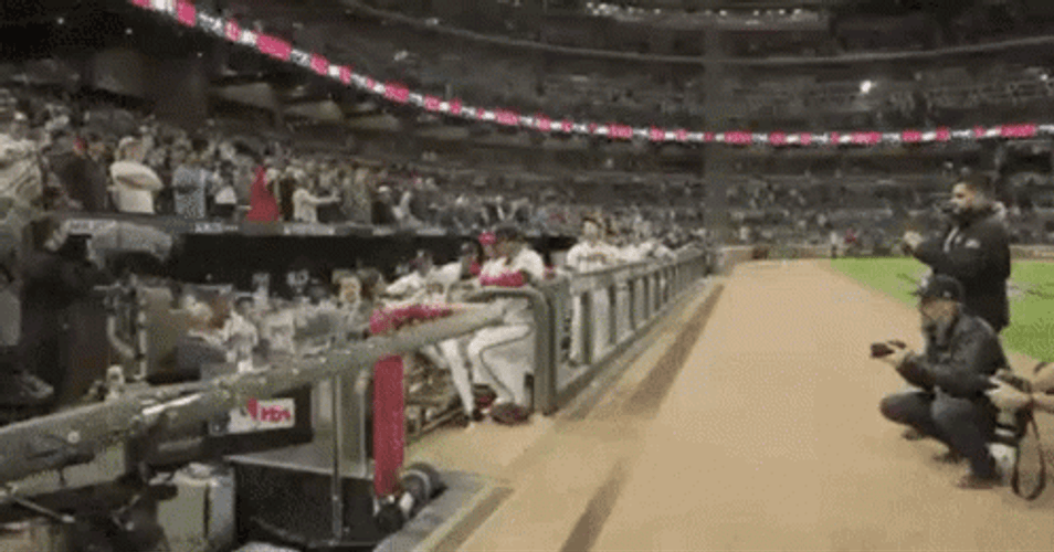 Ronald Acuna Jr Entering The Field GIF