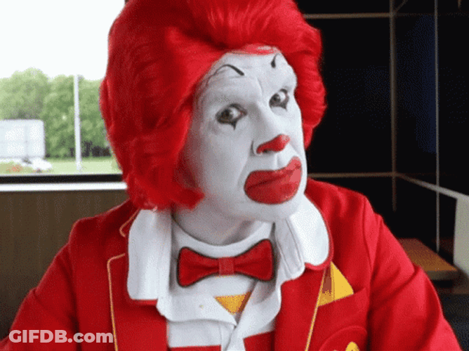 Ronald Mcdonald Happy Birthday GIF