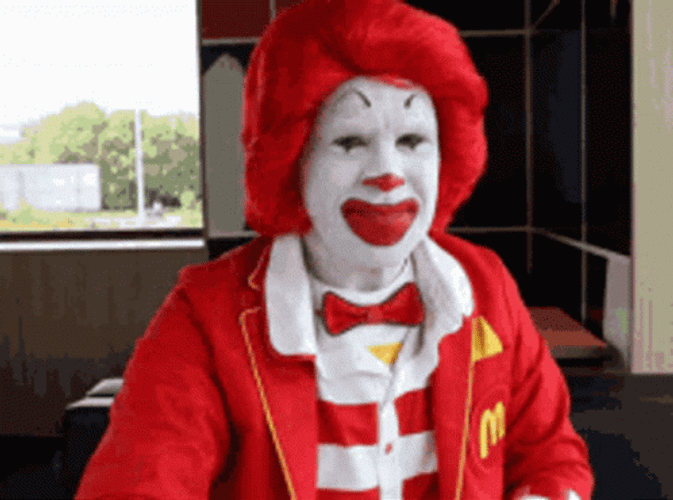 Ronald Mcdonalds Clown Thumbs Up Approve GIF