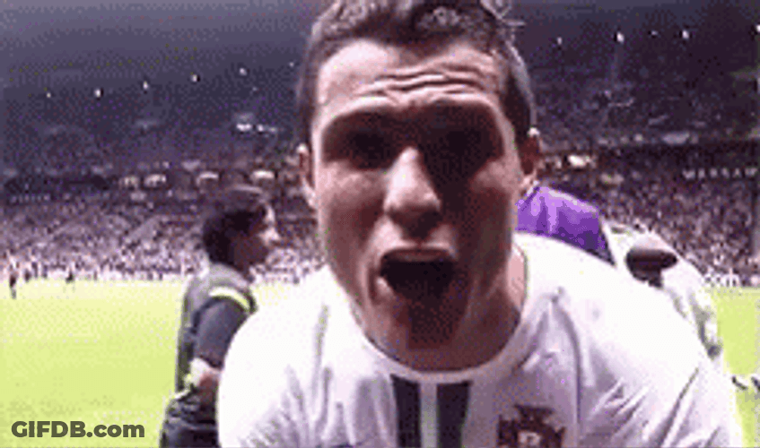 Ronaldo Blowing Kisses To Camera GIF