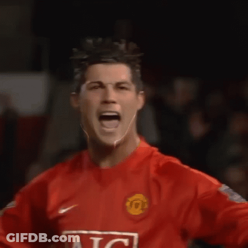 Ronaldo Electric Eyes GIF