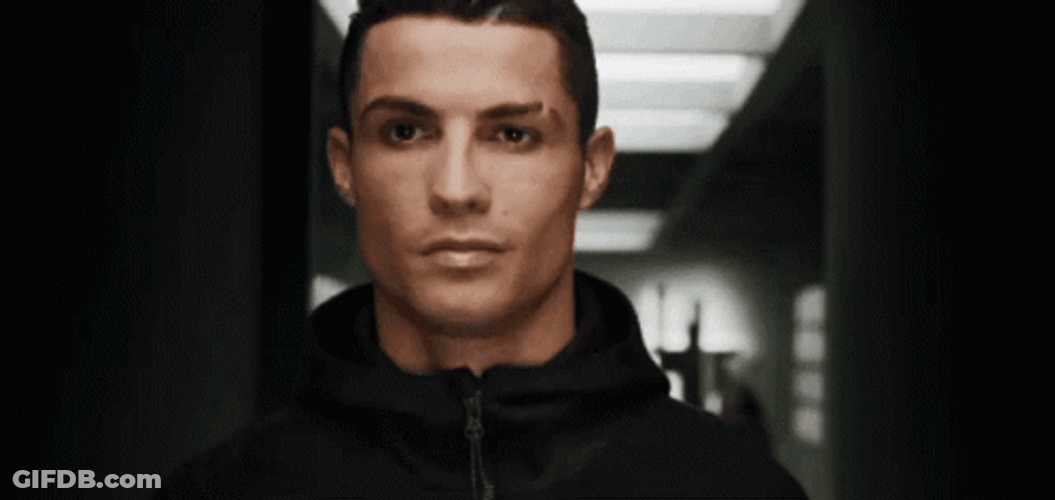 Ronaldo Eyebrow Raise GIF