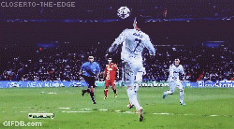 Ronaldo Free Kick Ball GIF