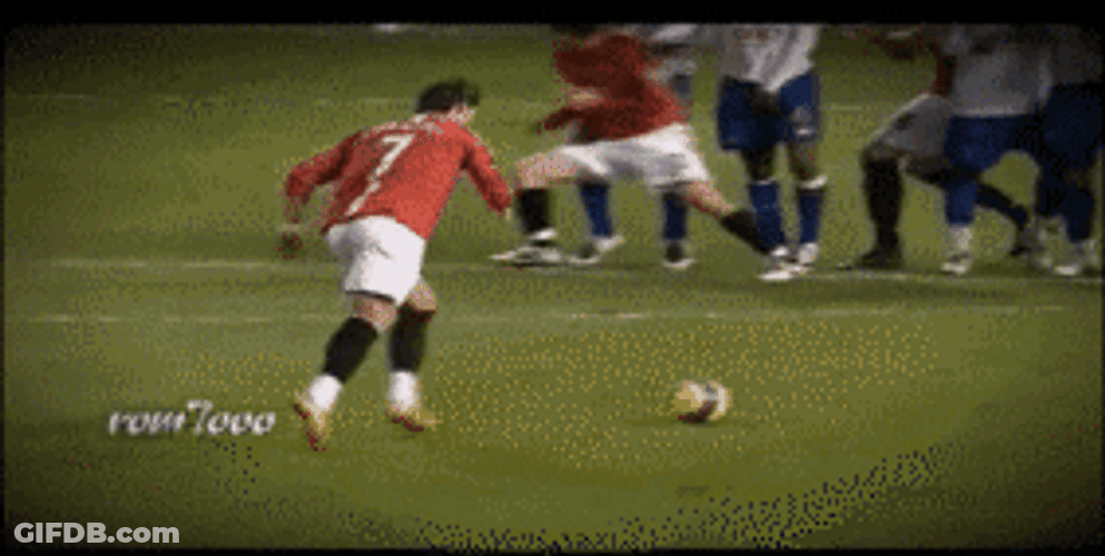 Ronaldo Free Kick Ball GIF