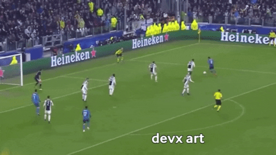 Ronaldo Free Kick Bird's Eye View GIF