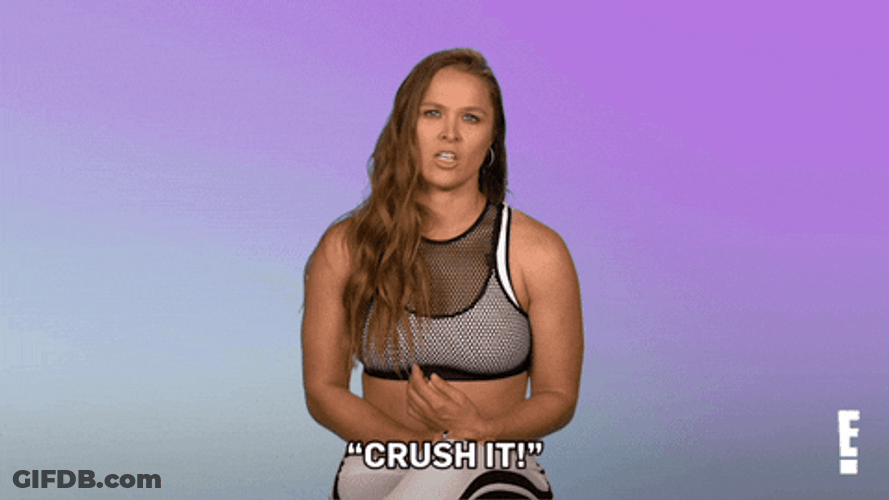 Ronda Rousey Crushed It GIF