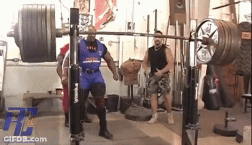 Ronnie Coleman Big Barbell GIF
