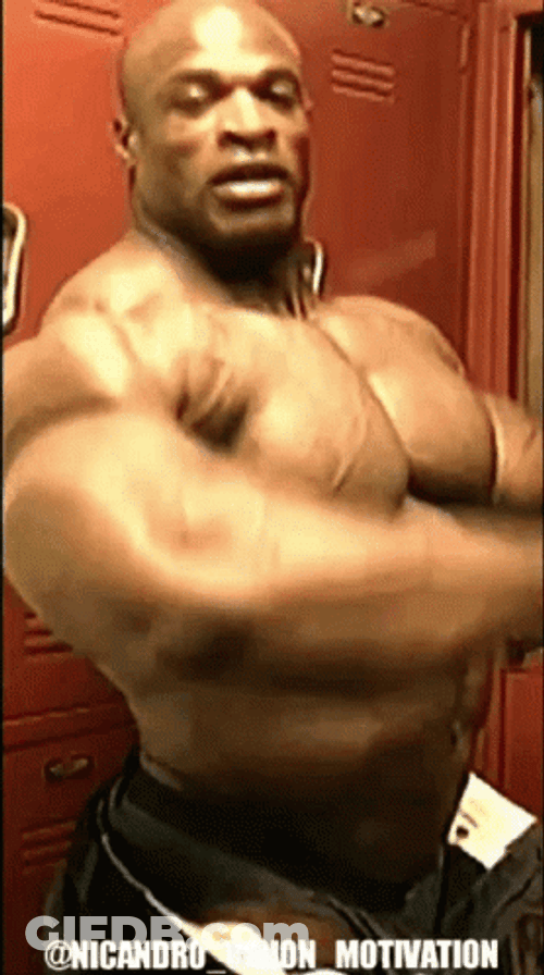 Ronnie Coleman Choosing A Tshirt GIF