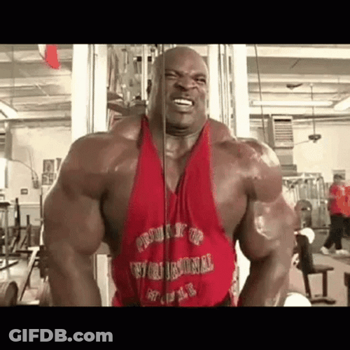 Ronnie Coleman Struggling GIF