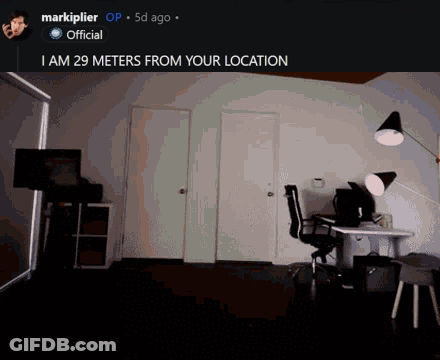 Room I Am 29 Meters From Your Location GIF