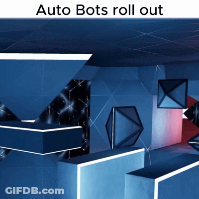 Room With Autobots Roll Out GIF