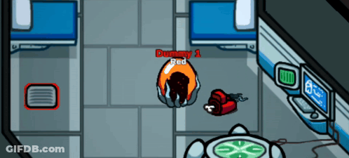 Room With Dummy 1 Red GIF