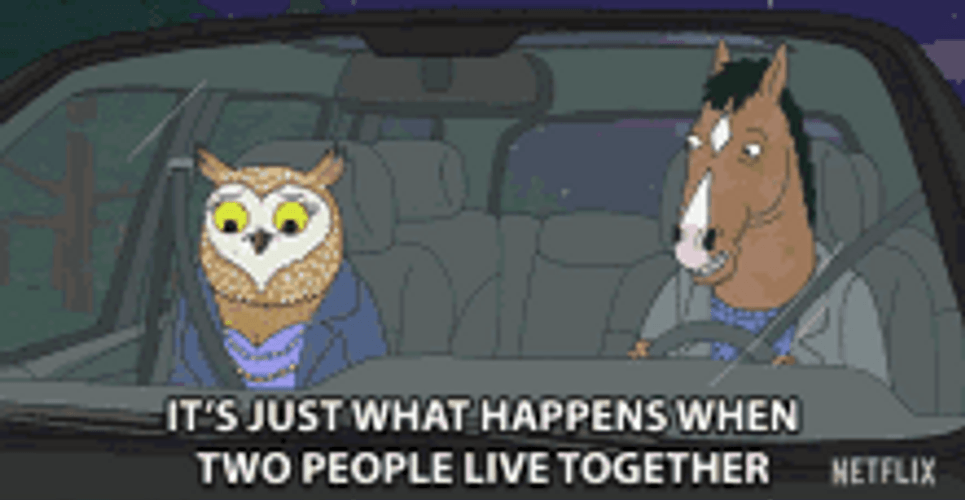 Roommates Its Free Real Estate Bojack Horseman Owl GIF