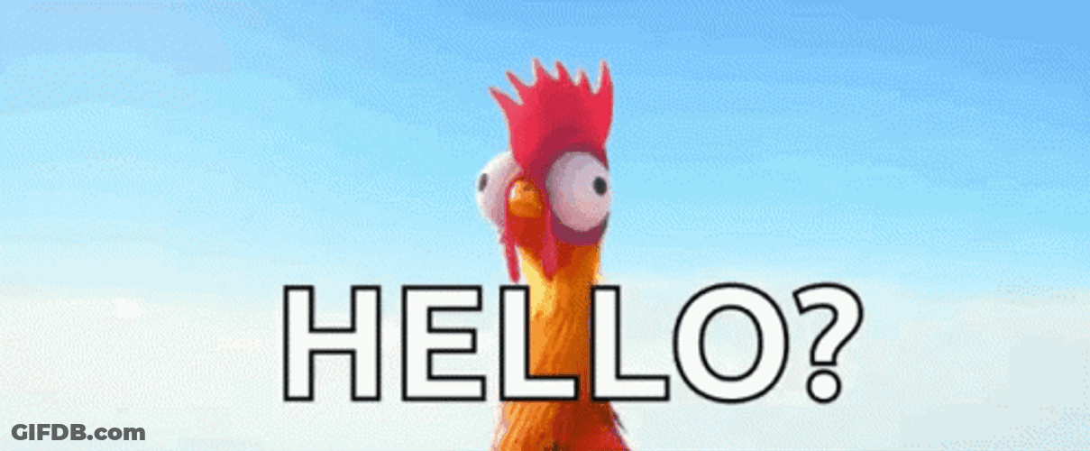 Rooster Crowing Moana Hello GIF