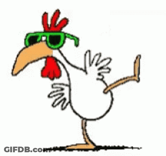 Rooster Dancing Chicken GIF