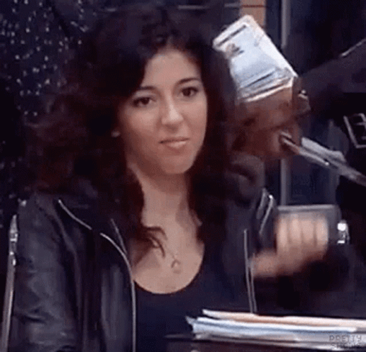 Rosa Diaz Thumbs Down GIF