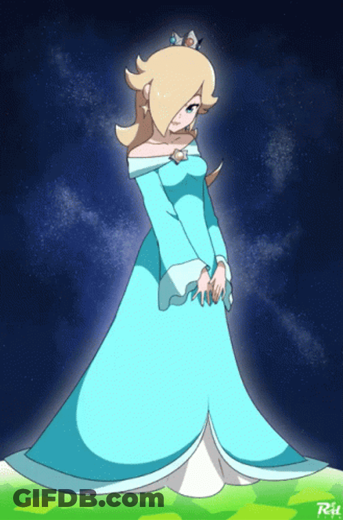 Rosalina Cosmic Princess Changing Hue GIF