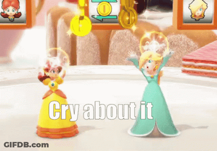 Rosalina Frantic Dancing Cry About It GIF