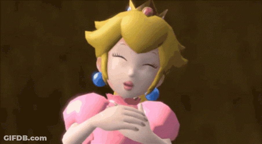 Rosalina Super Mario Black Guy Mashup GIF