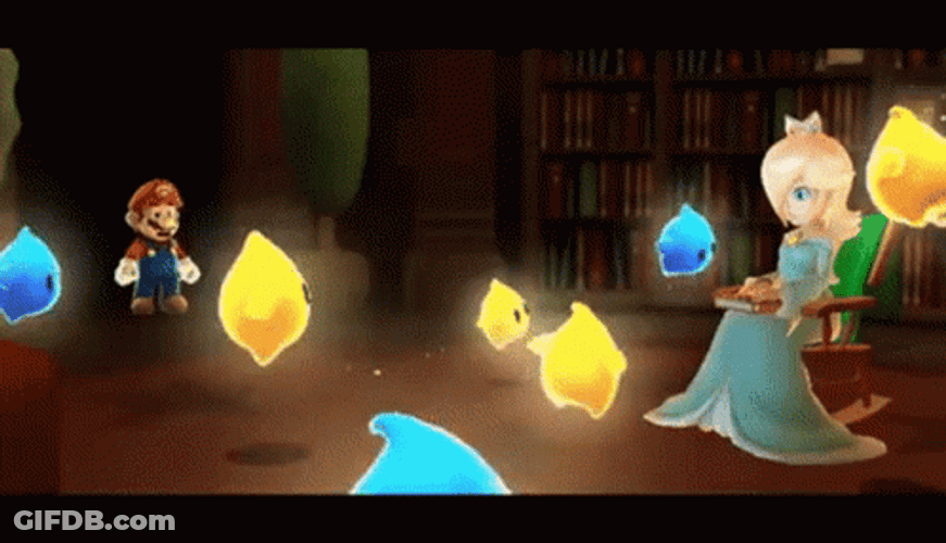Rosalina Super Mario Gameplay GIF