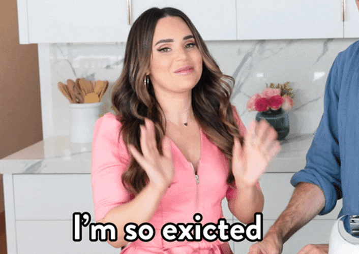 Rosanna Pansino So Excited GIF