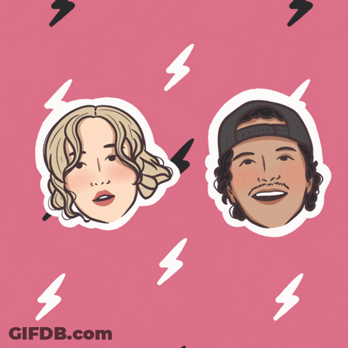 Rose And Bruno Mars Apt Stickers GIF